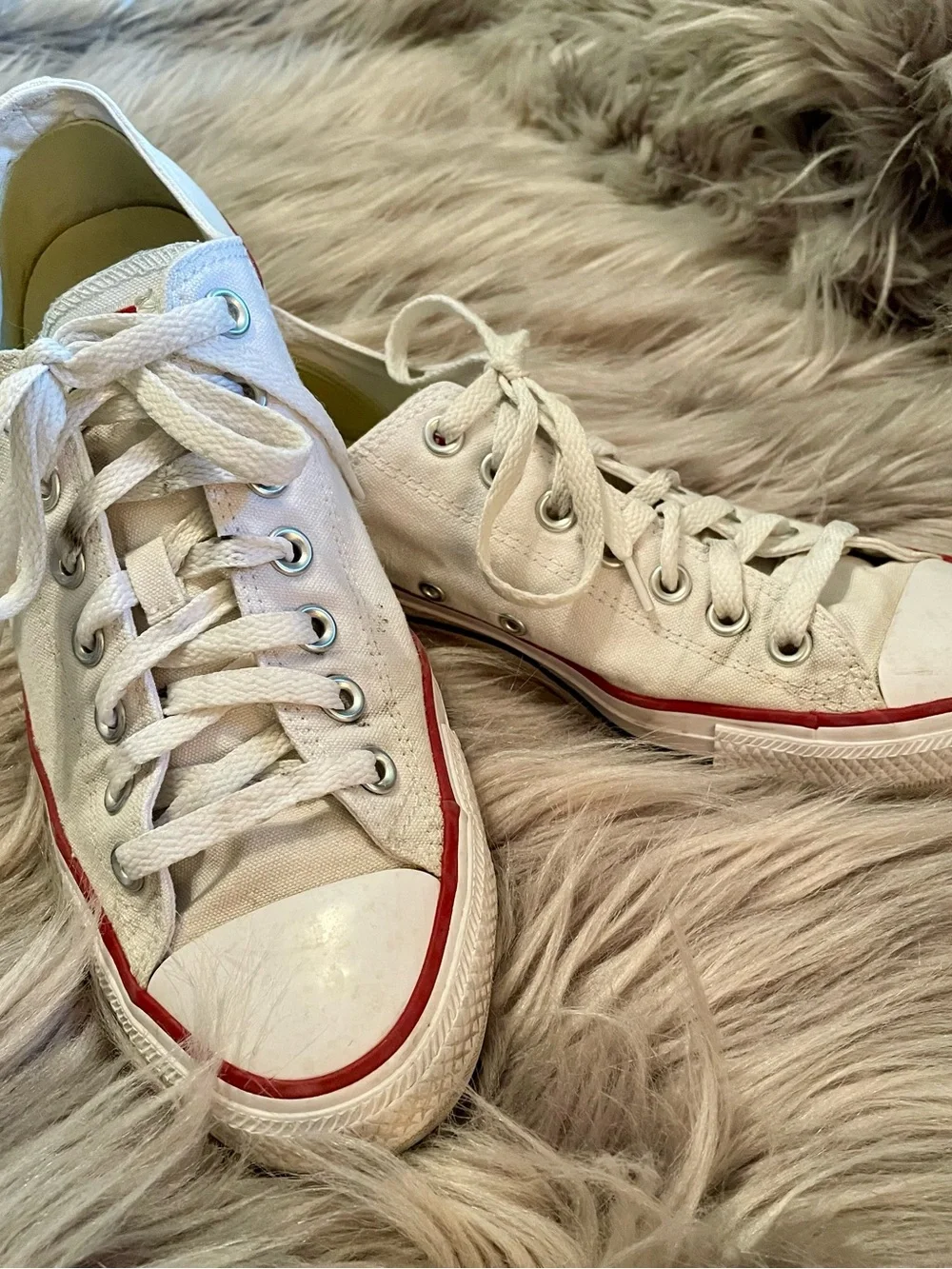 Classic Men’s Converse All Star Low-Top Canvas Sneakers - Picture 2 of 7